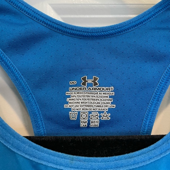 Blue/green Under Armour Tank Top - Picture 4 of 4